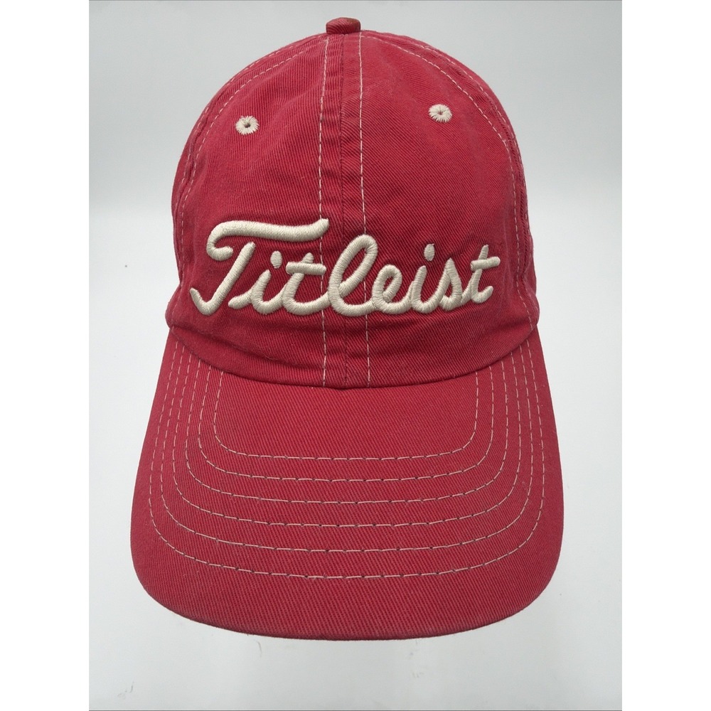 Titleist Pro V1 Red Baseball Style Cap Hat One Size🟡1C